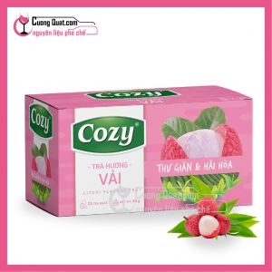 Cozy Trà Túi Lọc Vải (1 thùng giảm 2k - 3 thùng giảm 3k - 5 thùng giảm 4k)